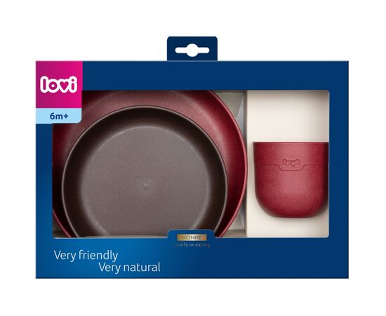 Набор детской посуды Lovi Tamarillo з кружкою (21/532_red), изображение 2 Набор детской посуды Lovi Tamarillo з кружкою (21/532_red), изображение 2