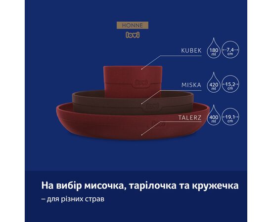 Набор детской посуды Lovi Tamarillo з кружкою (21/532_red), изображение 5 Набор детской посуды Lovi Tamarillo з кружкою (21/532_red), изображение 5