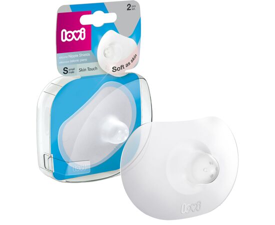 Захисна накладка на сосок Lovi Skin Touch 2 шт. S (5/605gb), зображення 2 Захисна накладка на сосок Lovi Skin Touch 2 шт. S (5/605gb), зображення 2