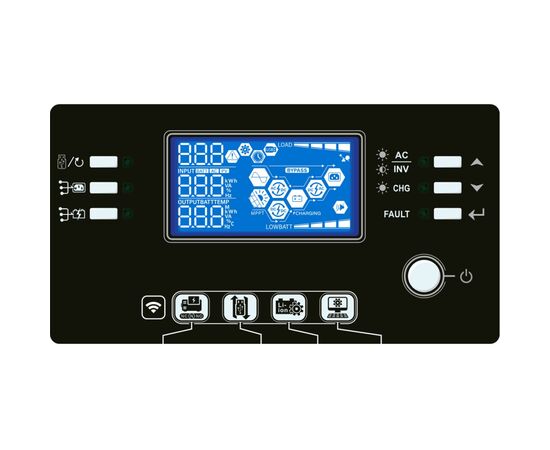 Инвертор PowerWalker 5000 ZRO OFG (10120226), изображение 3 Инвертор PowerWalker 5000 ZRO OFG (10120226), изображение 3
