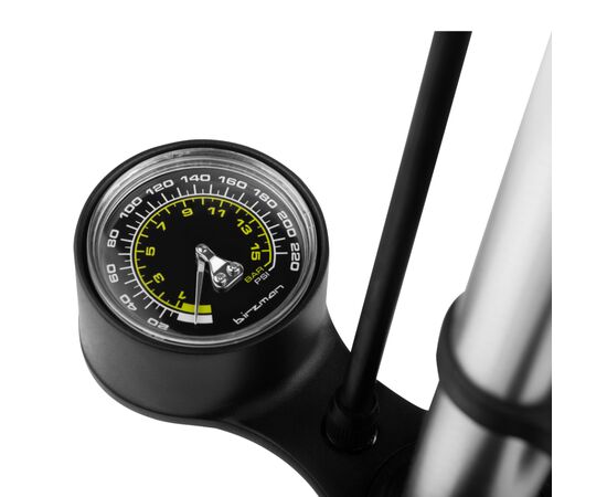Велосипедный насос Birzman The Pump with Snap-It Pro Grey (BM22-SP-S-WD), изображение 4 Велосипедный насос Birzman The Pump with Snap-It Pro Grey (BM22-SP-S-WD), изображение 4