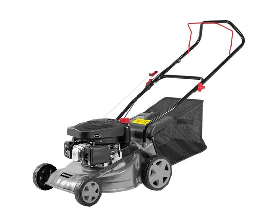 Газонокосарка Graphite бензинова 1.3кВт (1.8к.с.), 40см, 45л, 25-65мм, 19.5кг (52G670)