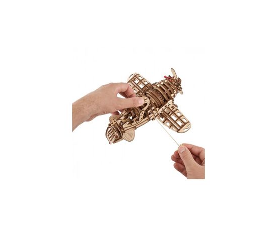 Конструктор Ugears Самолет Бешеный Шершень (6337396), изображение 5 Конструктор Ugears Самолет Бешеный Шершень (6337396), изображение 5