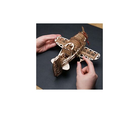 Конструктор Ugears Самолет Бешеный Шершень (6337396), изображение 8 Конструктор Ugears Самолет Бешеный Шершень (6337396), изображение 8