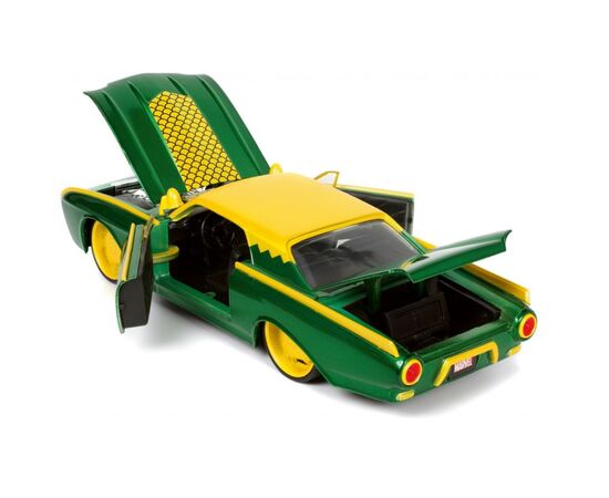 Машина Jada металева Марвел Форд Тандерберд 1963 з фігуркою Локі 1:24 (253225026), зображення 4 Машина Jada металева Марвел Форд Тандерберд 1963 з фігуркою Локі 1:24 (253225026), зображення 4