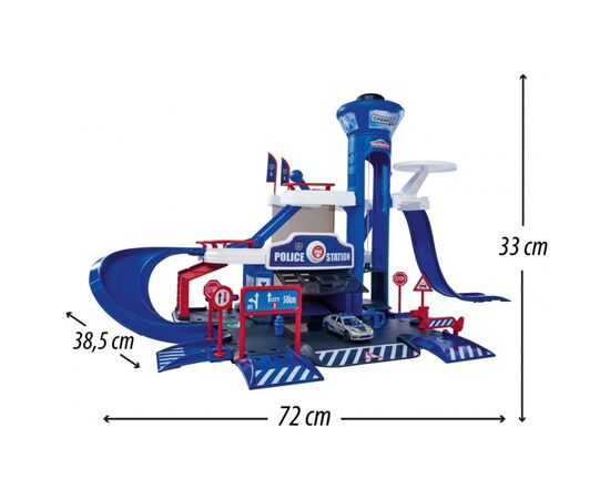 Ігровий набір Majorette Креатикс. Поліція 3 поверхи, 1 машинка (2050036), зображення 2
