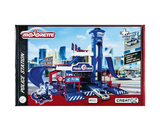 Ігровий набір Majorette Креатикс. Поліція 3 поверхи, 1 машинка (2050036), зображення 4
