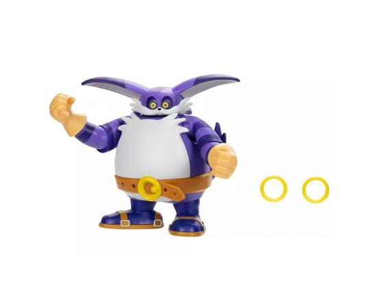 Фигурка Sonic the Hedgehog с артикуляцией - Модерн Кот Биг 10 см (41680i-GEN), изображение 2 Фигурка Sonic the Hedgehog с артикуляцией - Модерн Кот Биг 10 см (41680i-GEN), изображение 2