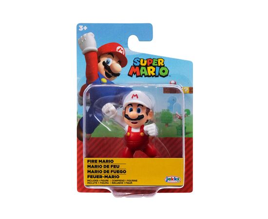 Фігурка Super Mario з артикуляцією - Вогняний Маріо 6 см (78279-RF1-GEN), зображення 2 Фігурка Super Mario з артикуляцією - Вогняний Маріо 6 см (78279-RF1-GEN), зображення 2