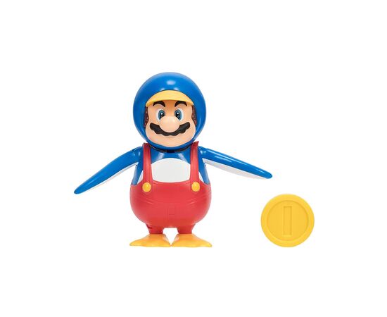 Фігурка Super Mario з артикуляцією - Маріо-пінгвін 10 см (40824i)