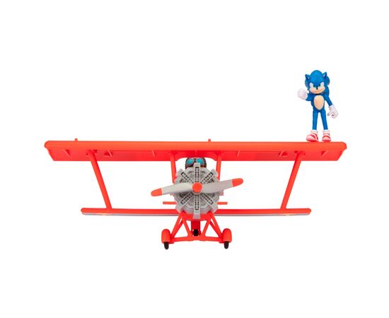 Игровой набор Sonic the Hedgehog Соник и Тейлз на биплане (412674), изображение 2