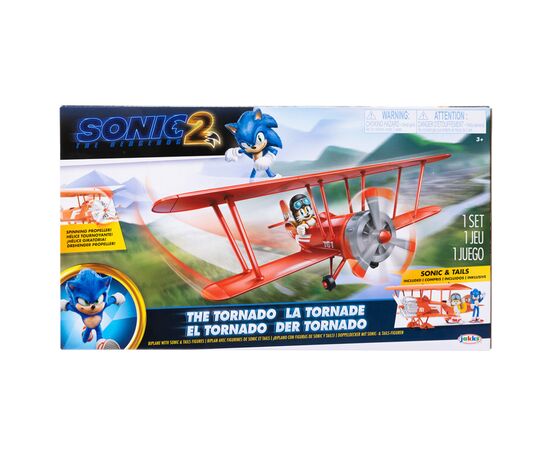 Игровой набор Sonic the Hedgehog Соник и Тейлз на биплане (412674), изображение 9