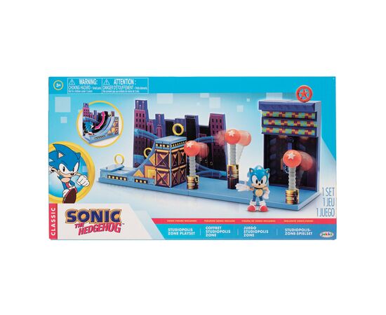 Игровой набор Sonic the Hedgehog Соник в Студиополисе (406924-RF1), изображение 6
