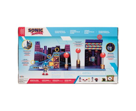 Игровой набор Sonic the Hedgehog Соник в Студиополисе (406924-RF1), изображение 7