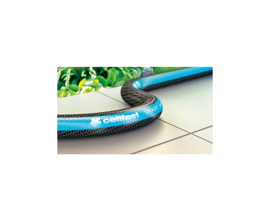 Поливочный шланг Cellfast SMART 1/2" 15м, 3 слоя, до 25 Бар, -20…+60°C (13-104), изображение 2 Поливочный шланг Cellfast SMART 1/2" 15м, 3 слоя, до 25 Бар, -20…+60°C (13-104), изображение 2