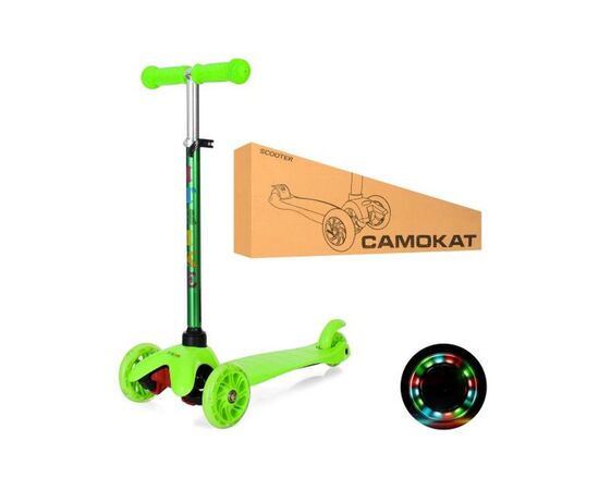 Самокат iTrike Самокат iTrike Mini BB 3-013-4-H (green) (BB 3-013-4-H green), изображение 2 Самокат iTrike Самокат iTrike Mini BB 3-013-4-H (green) (BB 3-013-4-H green), изображение 2