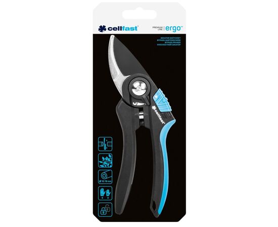 Секатор Cellfast ERGO, 20 см (41-020), изображение 2