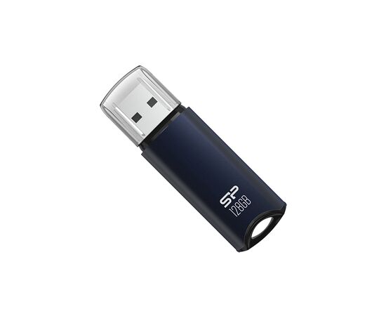 USB флеш накопитель Silicon Power USB 128GB SILICON POWER usb3.2 Marvel M02 Aluminum Blue (SP128GBUF3M02V1B)