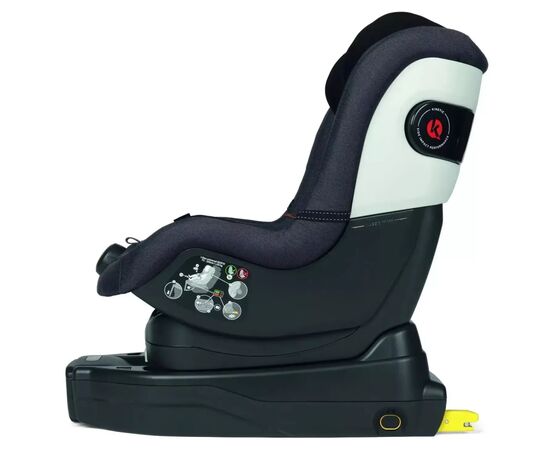 Автокресло Peg-Perego Viaggio FF105 Ebony з базою I-size, темно-сіре (PACK01-FF105000001), изображение 6 Автокресло Peg-Perego Viaggio FF105 Ebony з базою I-size, темно-сіре (PACK01-FF105000001), изображение 6