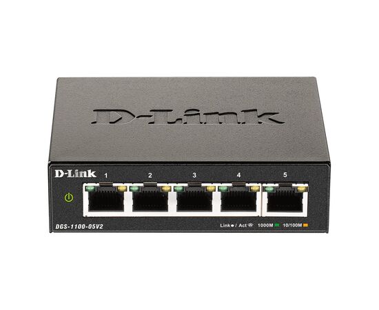 Коммутатор сетевой D-Link DGS-1100-05V2/E
