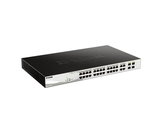 Коммутатор сетевой D-Link DGS-1210-28P/E, изображение 2 Коммутатор сетевой D-Link DGS-1210-28P/E, изображение 2