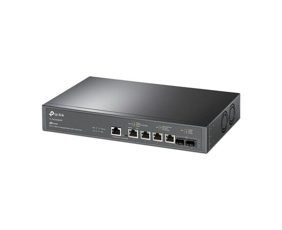 Коммутатор сетевой TP-Link TL-SX3206HPP 2xSFP+ (10GE) 4x10GE LAN console+microUSB L2 JetStream 19" 1U (TL-SX3206HPP), изображение 2 Коммутатор сетевой TP-Link TL-SX3206HPP 2xSFP+ (10GE) 4x10GE LAN console+microUSB L2 JetStream 19" 1U (TL-SX3206HPP), изображение 2