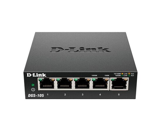 Коммутатор сетевой D-Link DGS-105/E