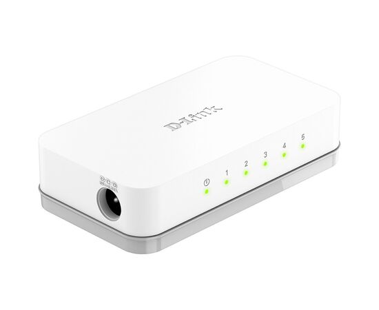 Коммутатор сетевой D-Link GO-SW-5E/E, изображение 2 Коммутатор сетевой D-Link GO-SW-5E/E, изображение 2