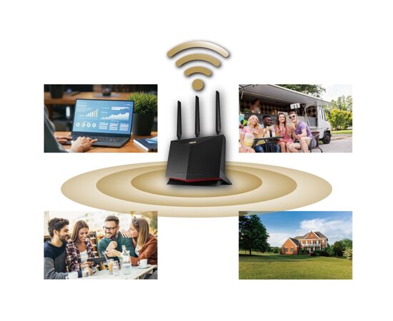 Маршрутизатор ASUS 4G-AC86U (90IG05R0-BM9100), изображение 7 Маршрутизатор ASUS 4G-AC86U (90IG05R0-BM9100), изображение 7