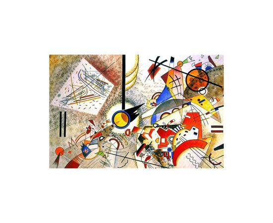 Пазл Piatnik Шумная акварель Василий Кандинский, 1000 элементов (PT-539640), изображение 2