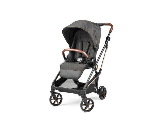 Коляска Peg-Perego 2 в 1 Vivace 500 изысканно-коричневая с полоской (PACK-VIV2100000003), изображение 2 Коляска Peg-Perego 2 в 1 Vivace 500 изысканно-коричневая с полоской (PACK-VIV2100000003), изображение 2