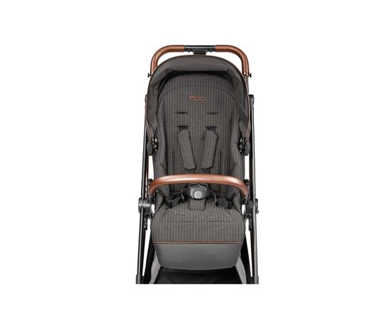 Коляска Peg-Perego 2 в 1 Vivace 500 изысканно-коричневая с полоской (PACK-VIV2100000003), изображение 3 Коляска Peg-Perego 2 в 1 Vivace 500 изысканно-коричневая с полоской (PACK-VIV2100000003), изображение 3