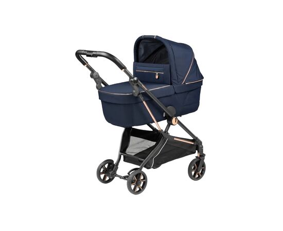 Коляска Peg-Perego 2 в 1 Vivace Blue Shine синяя (PACK-VIV2100000002), изображение 2 Коляска Peg-Perego 2 в 1 Vivace Blue Shine синяя (PACK-VIV2100000002), изображение 2