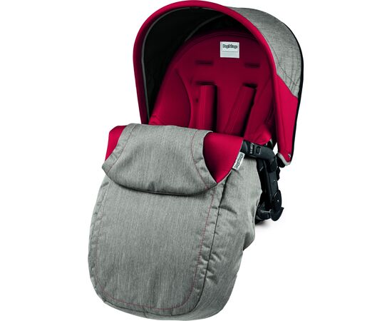 Коляска Peg-Perego Book Plus 51, червона з сірим (PACK05-00000000003), изображение 2 Коляска Peg-Perego Book Plus 51, червона з сірим (PACK05-00000000003), изображение 2