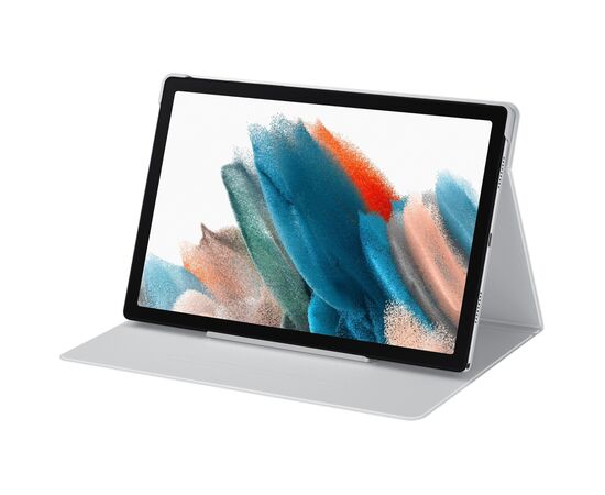 Чехол для планшета Samsung Book Cover Galaxy Tab A8 (X200/205) Silver (EF-BX200PSEGRU), изображение 5 Чехол для планшета Samsung Book Cover Galaxy Tab A8 (X200/205) Silver (EF-BX200PSEGRU), изображение 5