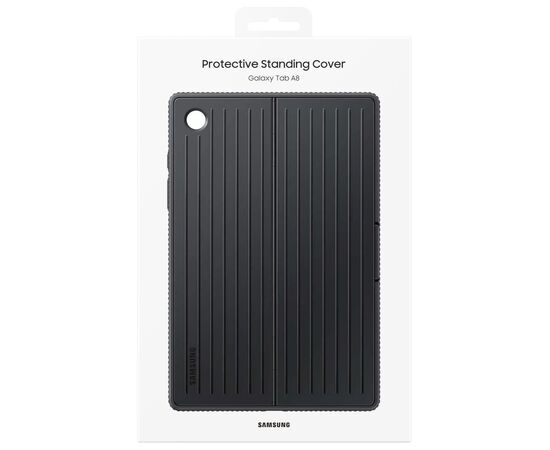Чехол для планшета Samsung Protective Standing Cover Galaxy Tab A8 (X200/205) Black (EF-RX200CBEGRU), изображение 7 Чехол для планшета Samsung Protective Standing Cover Galaxy Tab A8 (X200/205) Black (EF-RX200CBEGRU), изображение 7