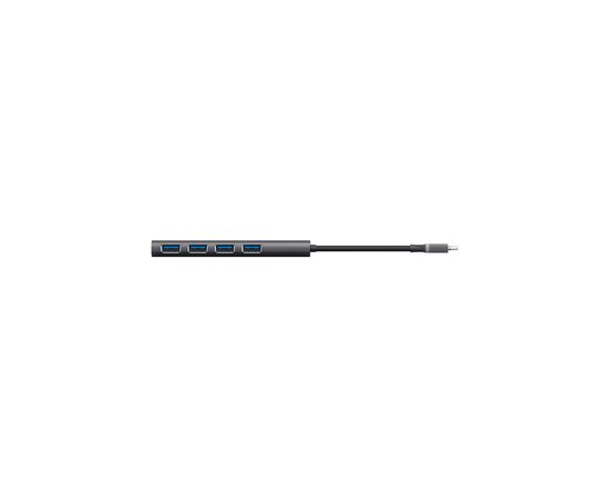 Концентратор Halyx Type-C to 4-Port USB-A 3.2 Grey Trust (24948_TRUST), изображение 2 Концентратор Halyx Type-C to 4-Port USB-A 3.2 Grey Trust (24948_TRUST), изображение 2