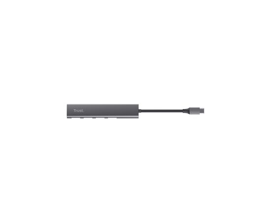 Концентратор Halyx Type-C to 4-Port USB-A 3.2 Grey Trust (24948_TRUST), изображение 3 Концентратор Halyx Type-C to 4-Port USB-A 3.2 Grey Trust (24948_TRUST), изображение 3