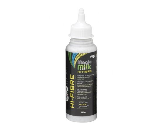 Антипрокольна рідина OKO Magik Milk Hi-fiber Race для камер/безкамерок 250 ml (SEA-002)