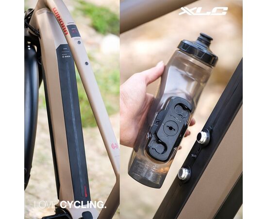 Фляга велосипедна XLC MR-S05 with adapter 600 мл Grey (2502402000), зображення 3 Фляга велосипедна XLC MR-S05 with adapter 600 мл Grey (2502402000), зображення 3
