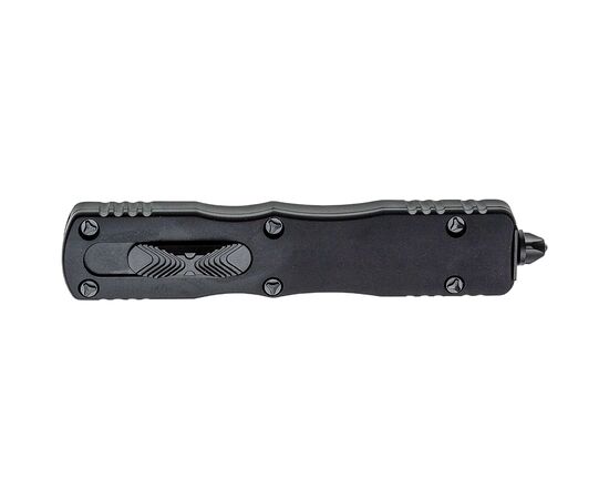 Ніж Microtech Dirac Delta Double Edge Black Blade FS Serrator (227-3T), зображення 2 Ніж Microtech Dirac Delta Double Edge Black Blade FS Serrator (227-3T), зображення 2