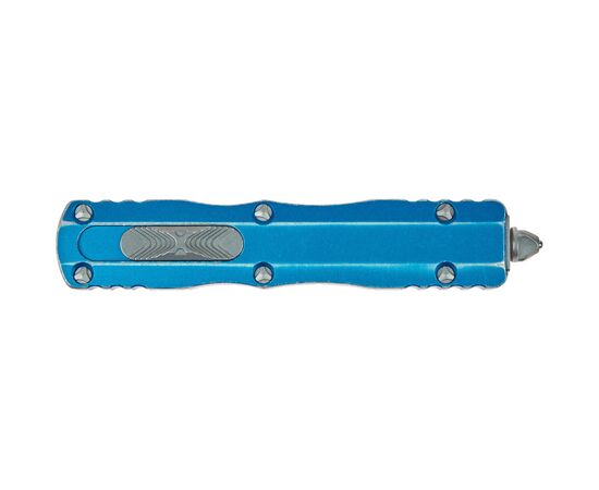 Ніж Microtech Dirac Double Edge Stonewash Distressed Blue (225-10DBL), зображення 3 Ніж Microtech Dirac Double Edge Stonewash Distressed Blue (225-10DBL), зображення 3
