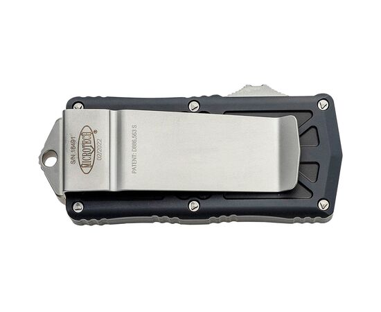 Ніж Microtech Exocet Double Edge Stonewash FS Serrator (157-12), зображення 2 Ніж Microtech Exocet Double Edge Stonewash FS Serrator (157-12), зображення 2