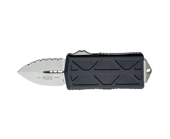 Нож Microtech Exocet Double Edge Stonewash FS Serrator (157-12)
