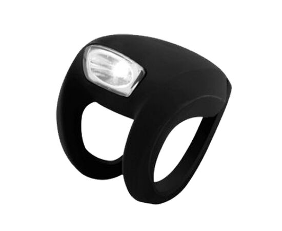 Передня велофара Knog Frog Strobe Front 8,5 Lumens Black (11920)