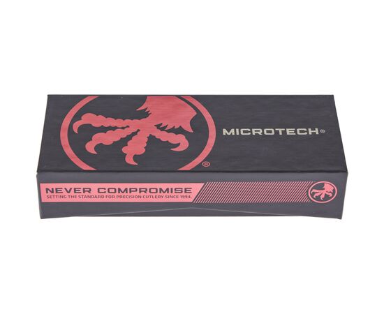 Ніж Microtech Ultratech Double Edge Black Blade FS Serrator Orange (122-3OR), зображення 6 Ніж Microtech Ultratech Double Edge Black Blade FS Serrator Orange (122-3OR), зображення 6