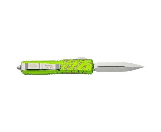 Ніж Microtech Ultratech Double Edge Stonewash Zombie-Tech (122-10Z), зображення 2 Ніж Microtech Ultratech Double Edge Stonewash Zombie-Tech (122-10Z), зображення 2