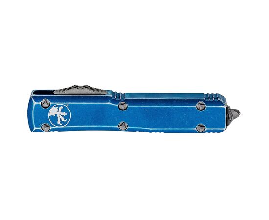 Ніж Microtech Ultratech Drop Point Stonewash Distressed Blue (121-10DBL), зображення 2 Ніж Microtech Ultratech Drop Point Stonewash Distressed Blue (121-10DBL), зображення 2