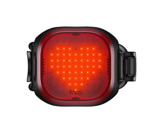 Задня велофара Knog Blinder Mini Love Rear 30 Lumens Black (12987)