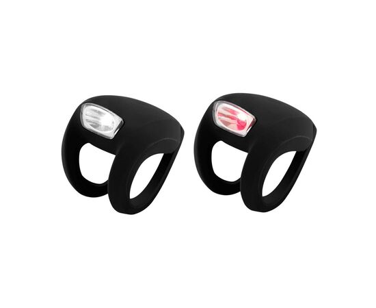 Задняя велофара Knog Frog Strobe Rear 2.5 Lumens Black (11928), изображение 2 Задняя велофара Knog Frog Strobe Rear 2.5 Lumens Black (11928), изображение 2